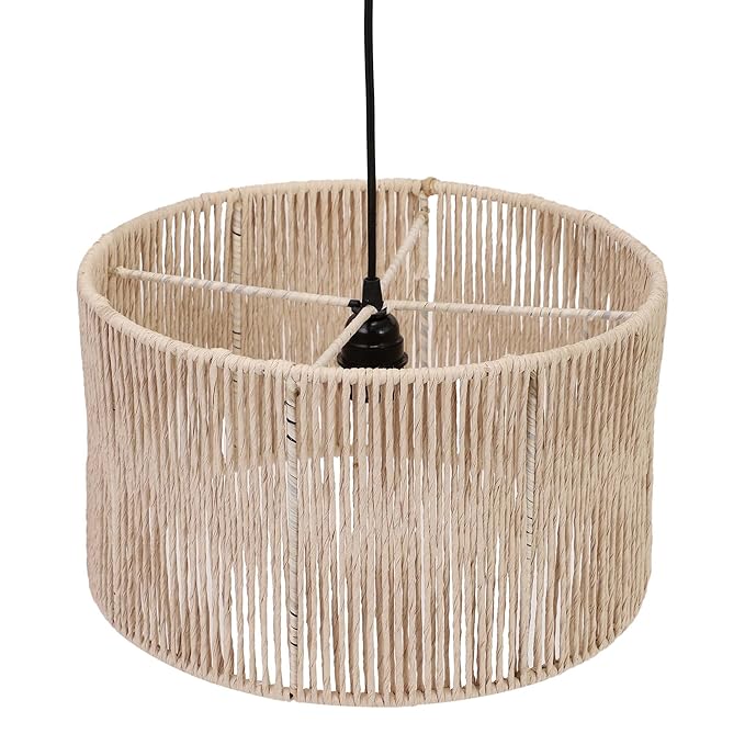 Stylish Macrame Hanging Lamp 7 inches - Leechoo